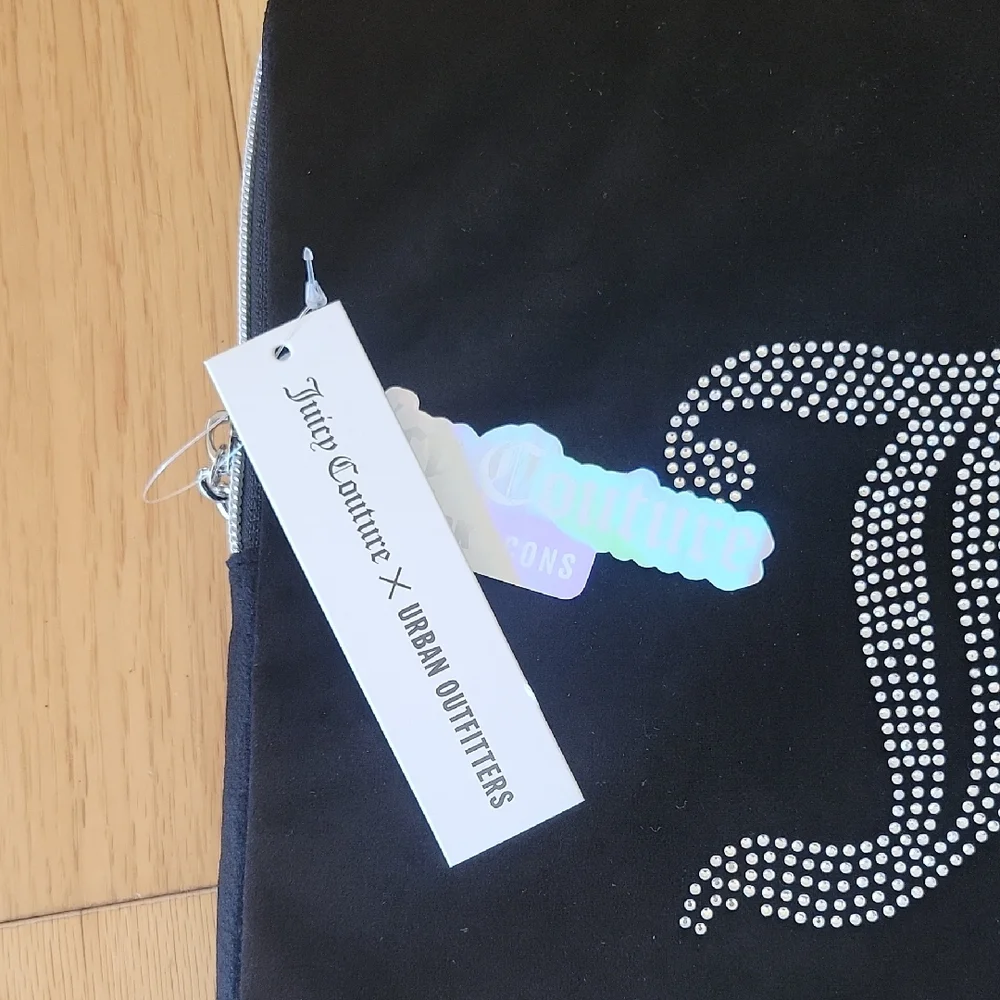 Juicy Couture Black Rhinestone Laptop Case X Urban Outfitters